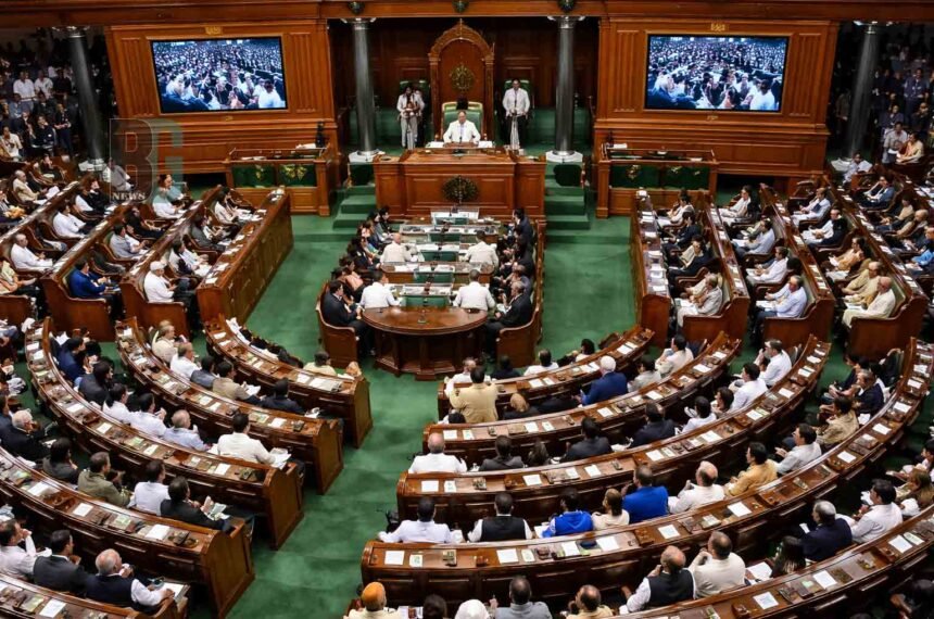 Lok Sabha in session