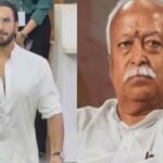 Ranveer Singh and Mohan Bhagwat
