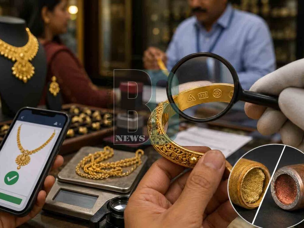 Fake hallmark gold scams