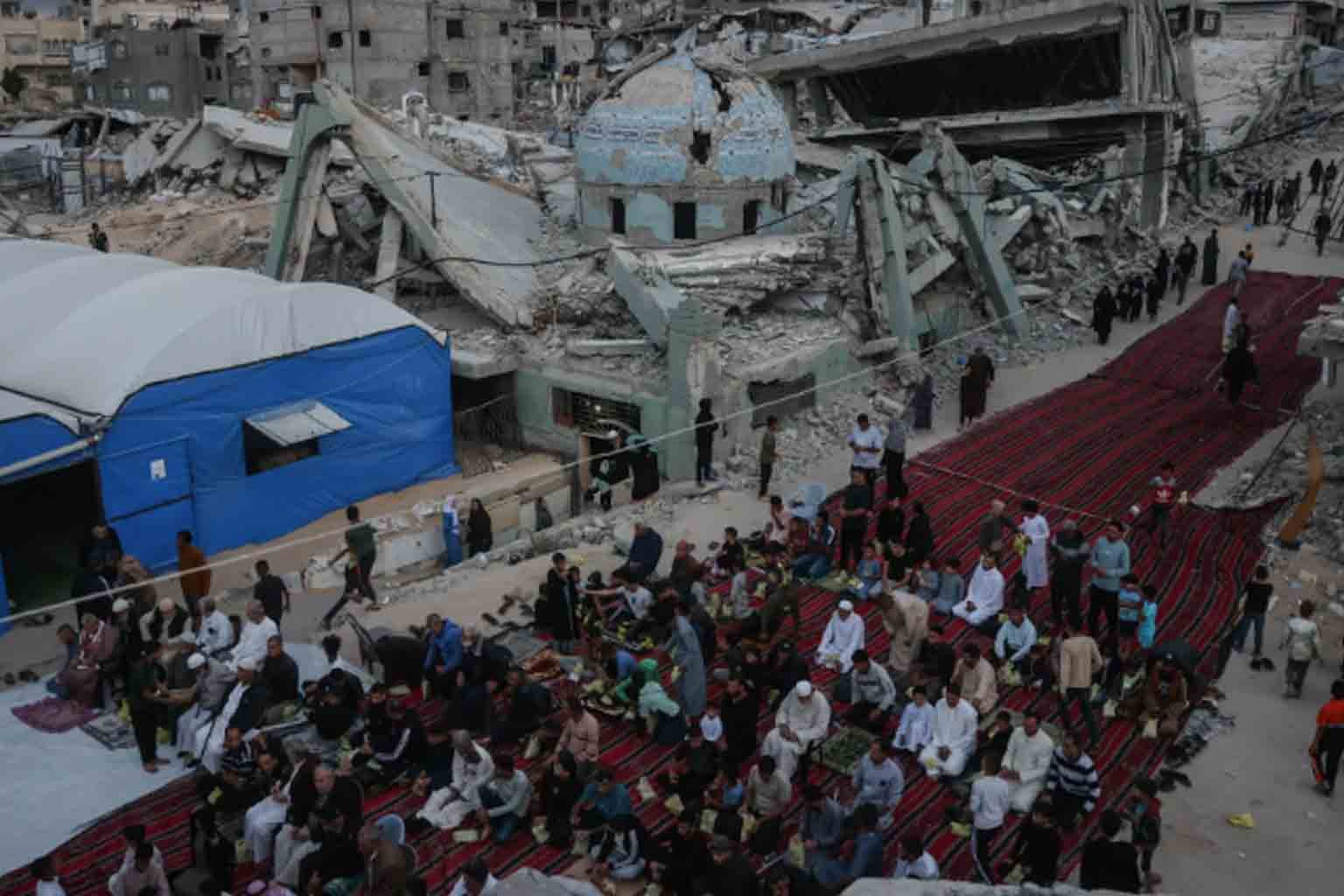 Gaza Strip continues