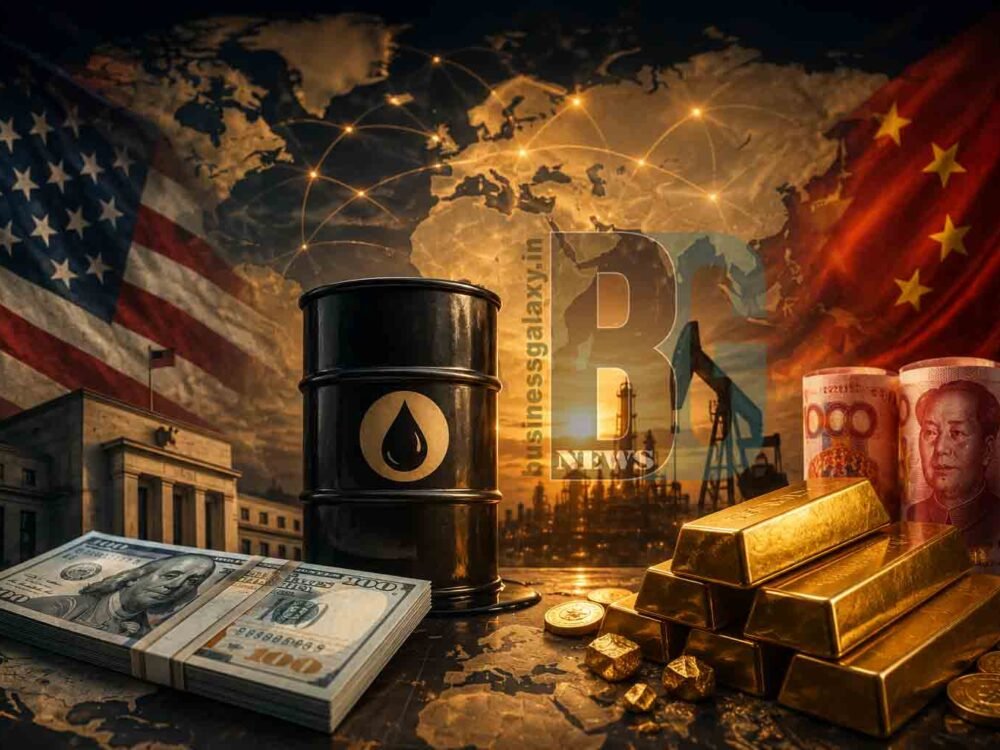 Global power oil, gold, and currency