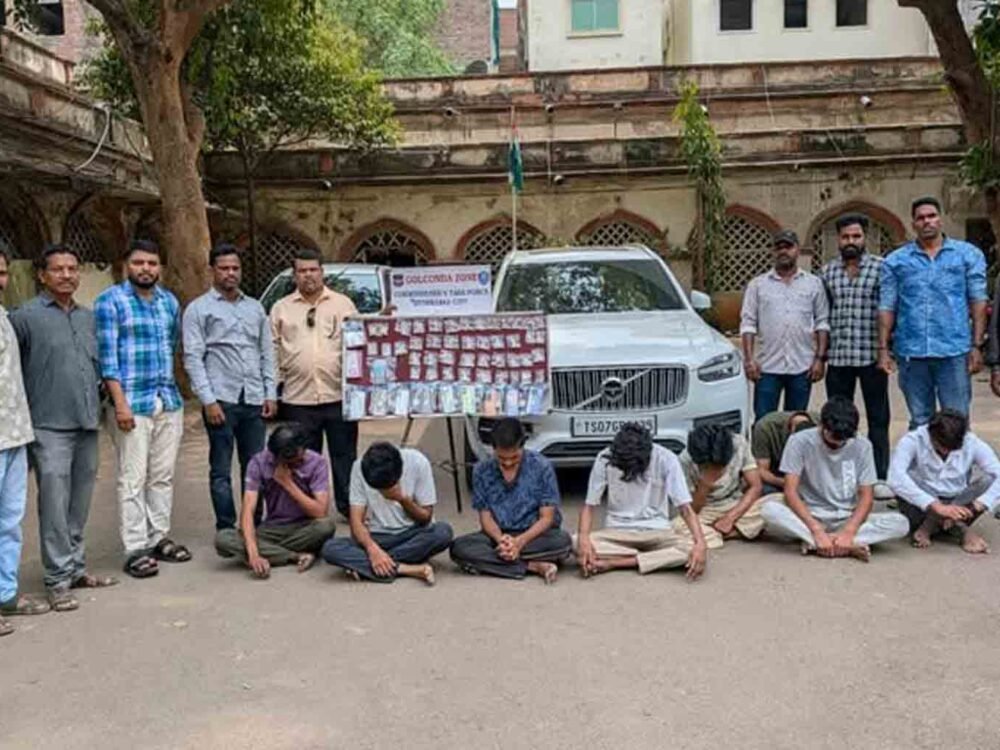 Hyderabad Task Force Busts MDMA Drug Network