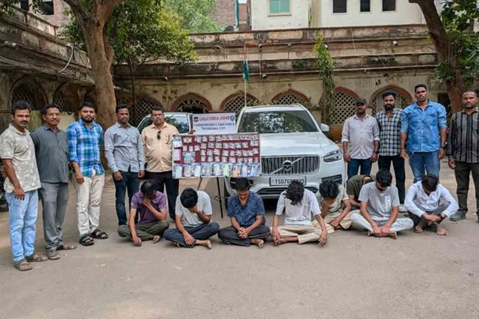 Hyderabad Task Force Busts MDMA Drug Network