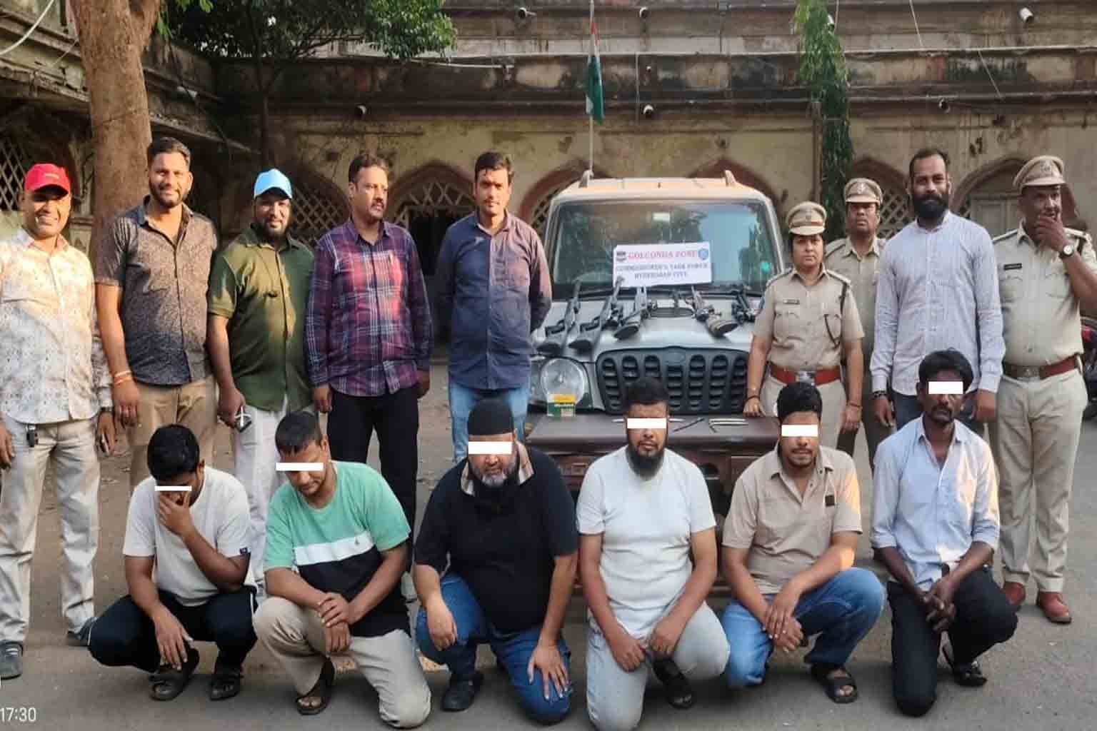 Illegal Wildlife Hunting Gang Busted in Shadnagar
