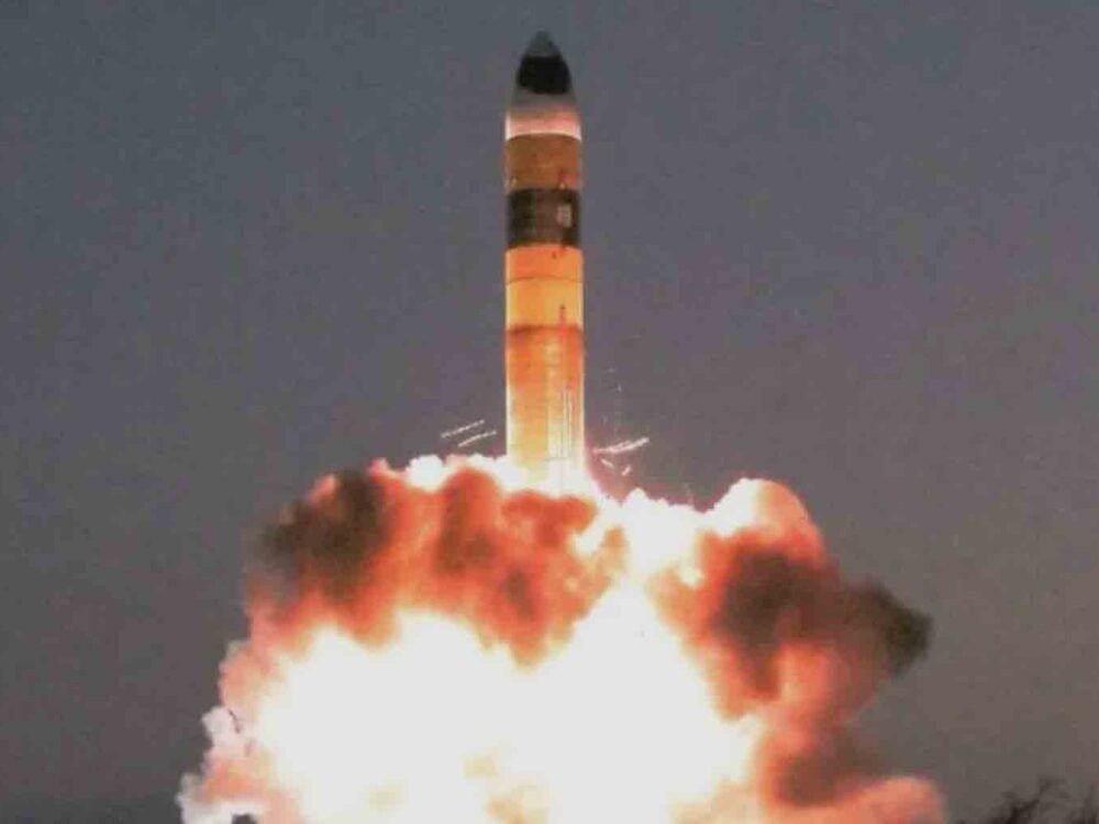 India successfully tested an advanced Agni missile