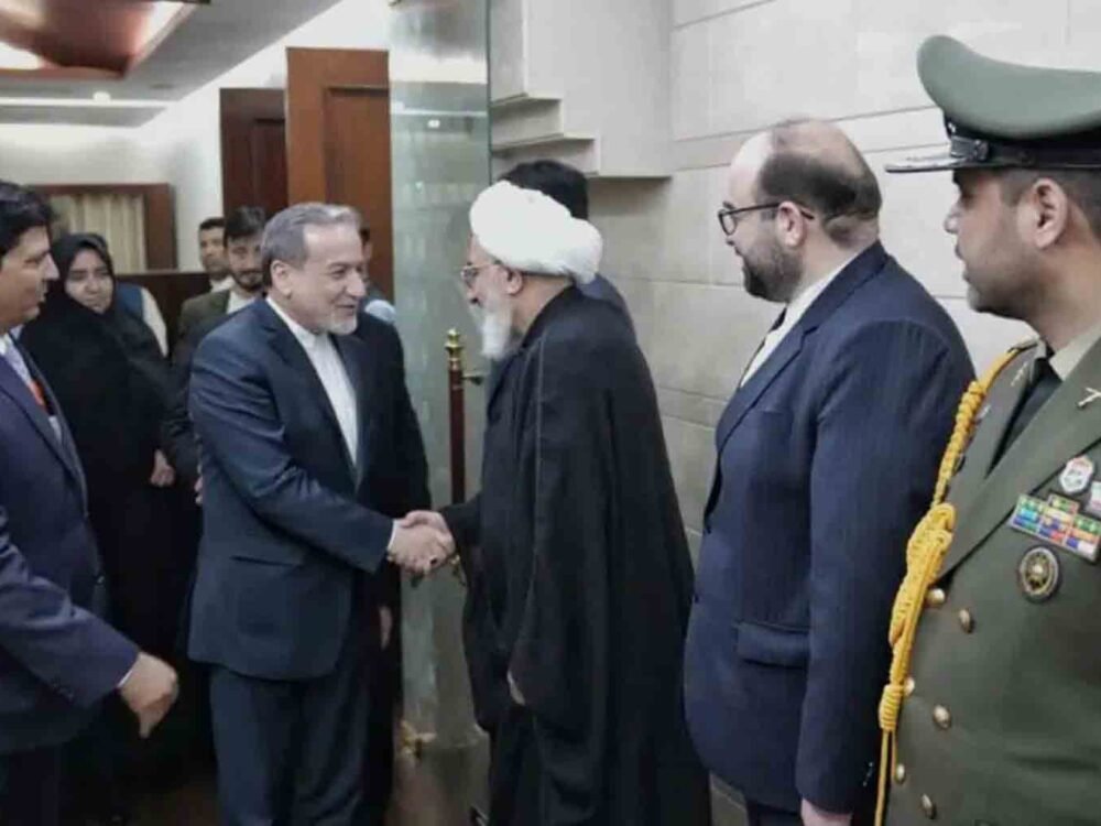 Iran FM Abbas Araghchi Reaches Delhi