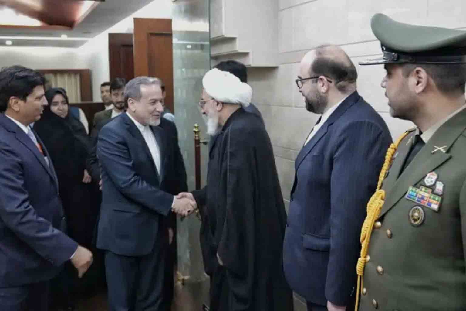 Iran FM Abbas Araghchi Reaches Delhi