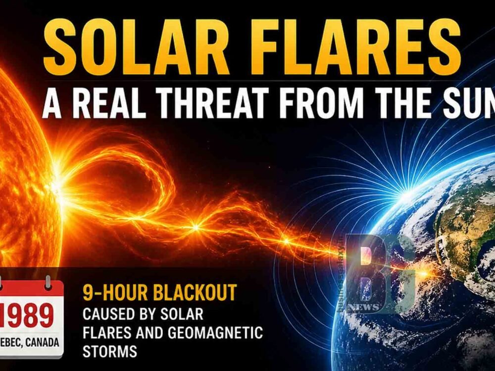 Solar Flares and Power Blackouts
