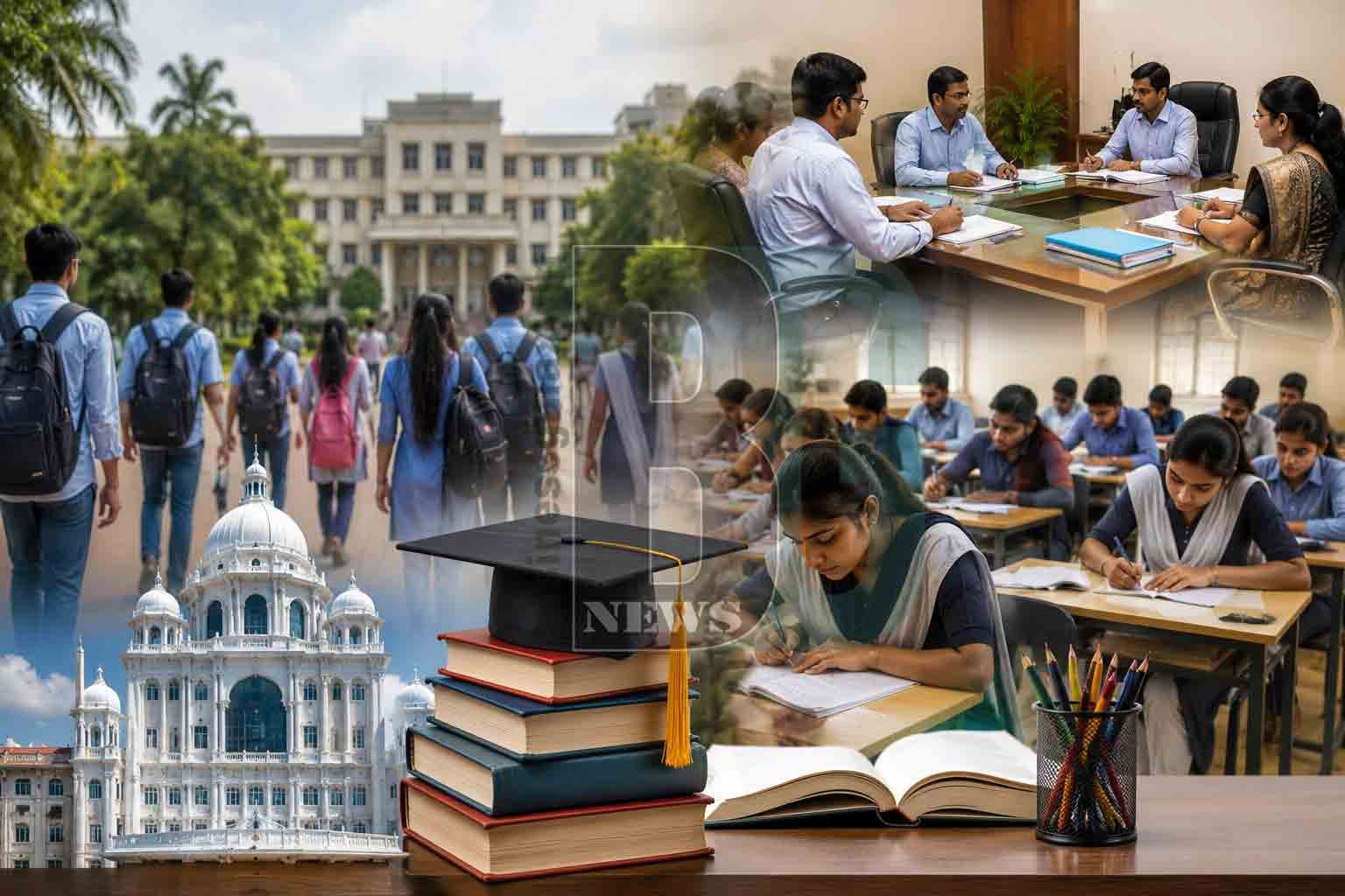 Telangana Merge Education Department