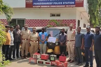 Vehicle Battery Thefts in Hyderabad