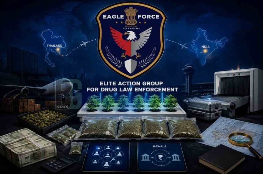 Elite action against drug trafficking