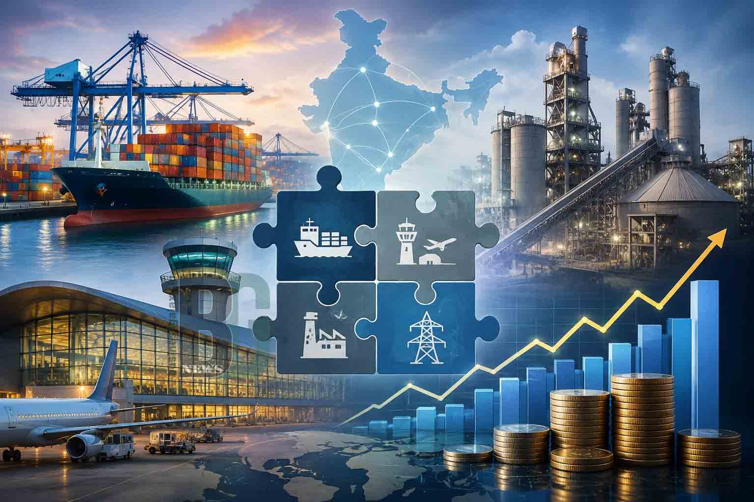 Industrial growth and connectivity in India