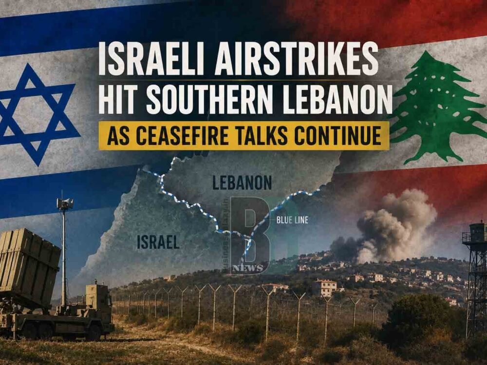 Israeli Airstrikes Hit Southern Lebanon