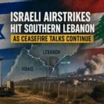 Israeli Airstrikes Hit Southern Lebanon