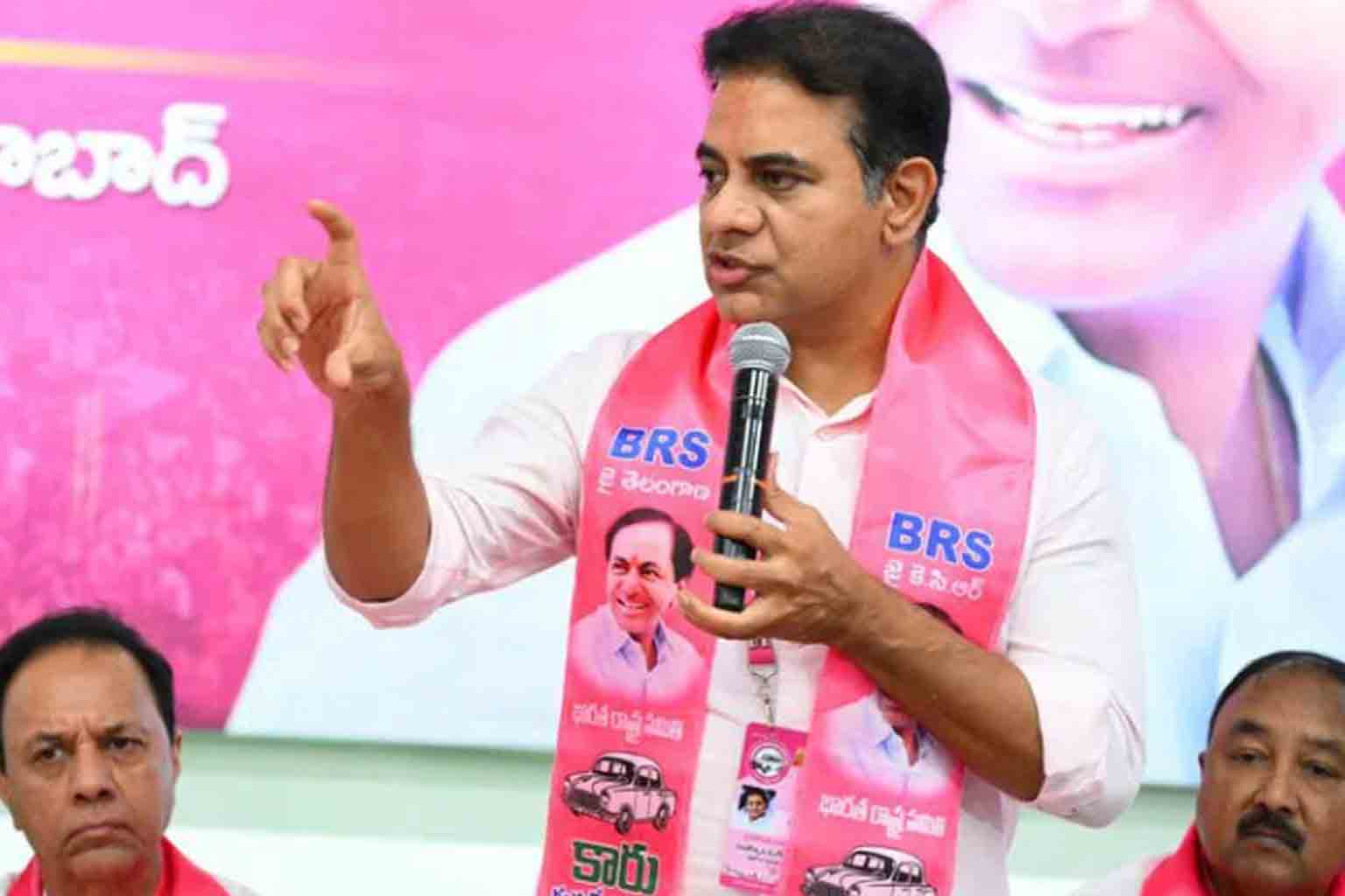 KTR Questions Congress Over Poll Promise