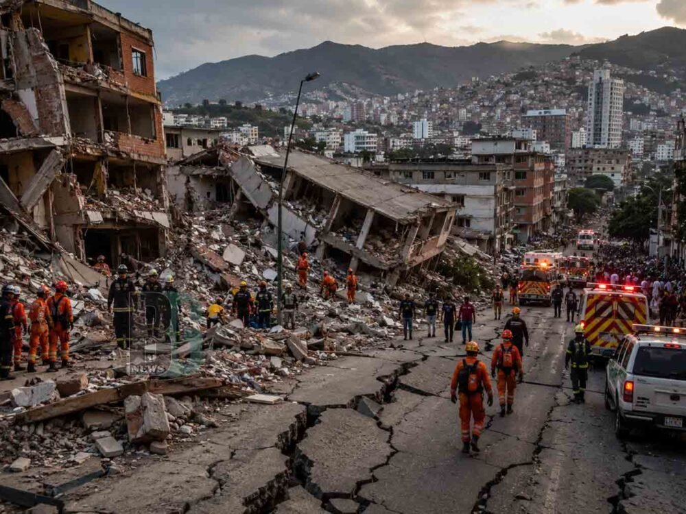 Deadly Twin Earthquakes Strike Venezuela