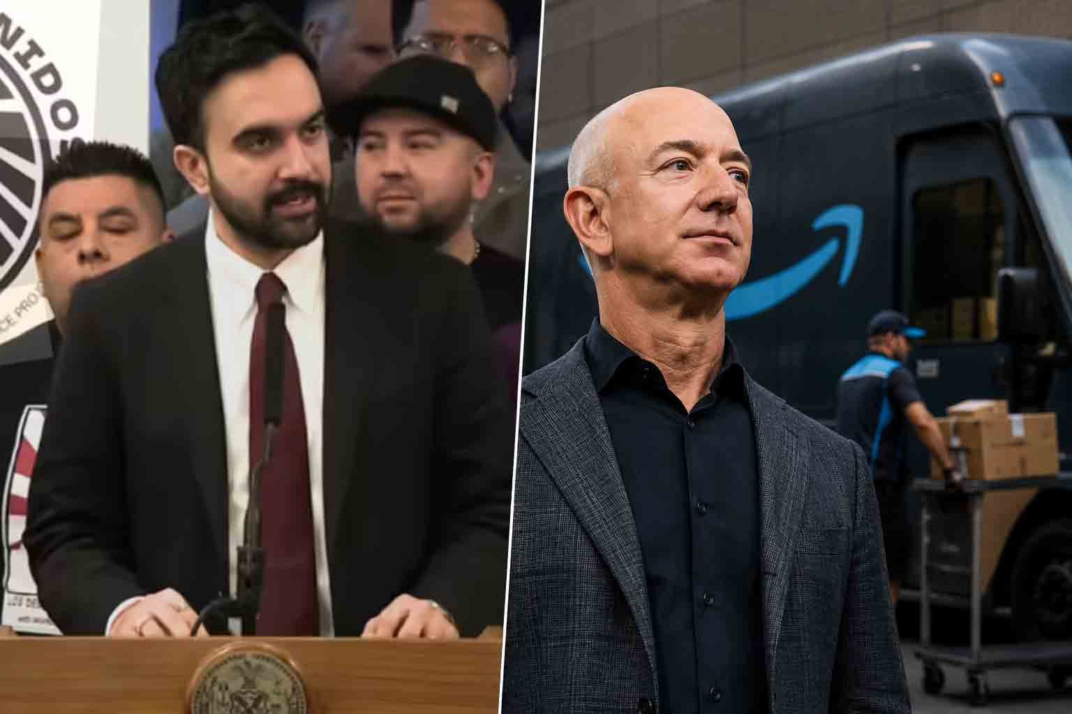 Zohran Mamdani vs Amazon