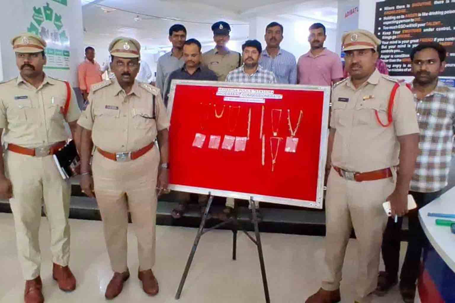 Adibatla Police Solve Multiple Property Crimes