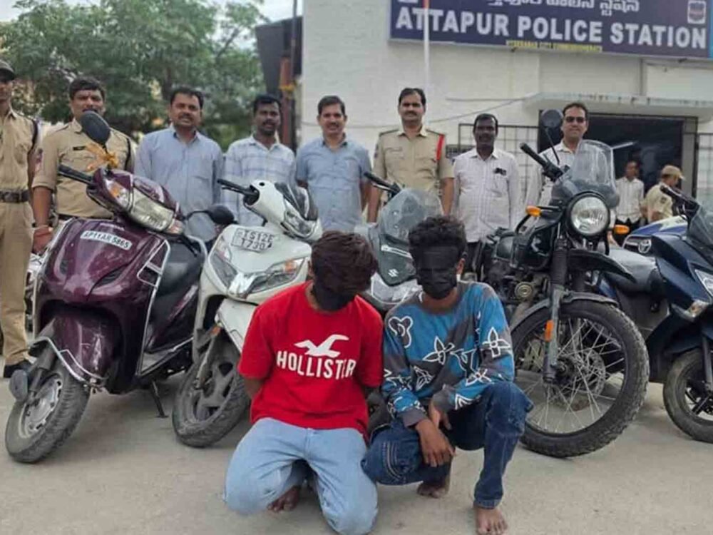 Attapur Police Arrest Two