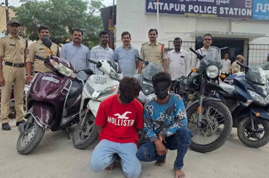 Attapur Police Arrest Two