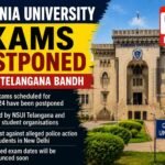 Exams postponed at Osmania University