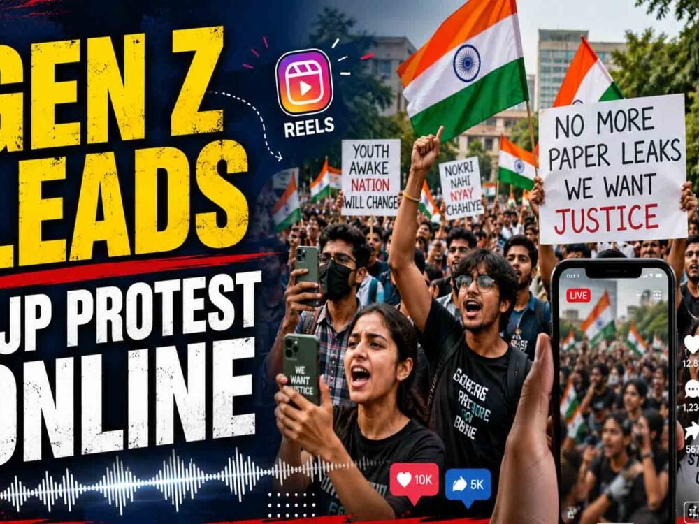 Gen Z leads online protest movement