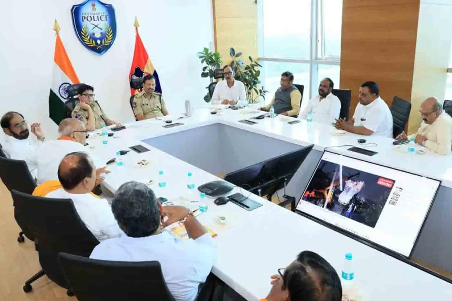 Hyderabad Commissioner Advises Safe Ganesh Idol Heights