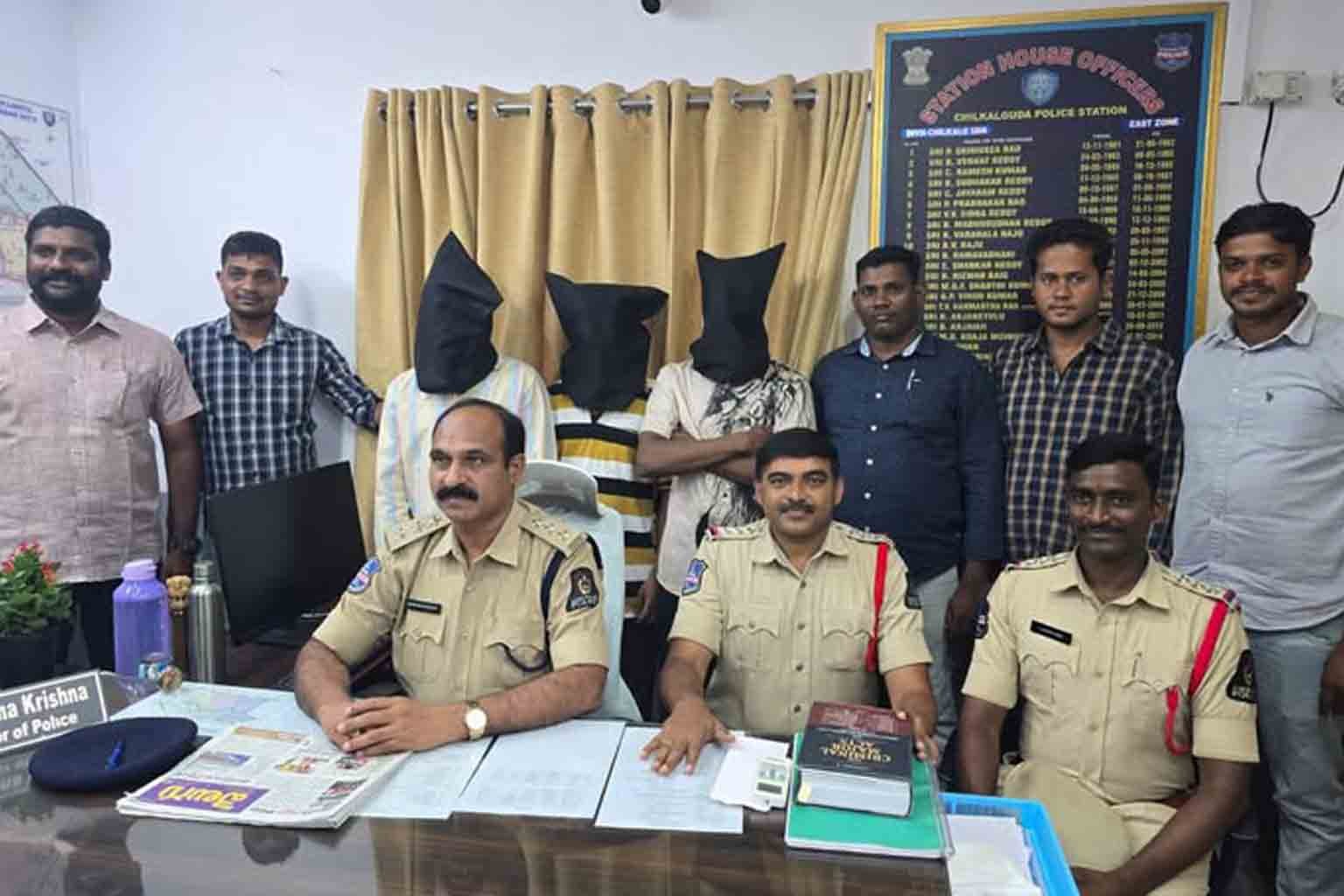 Hyderabad Police Arrest Bruce Lee Gang Master