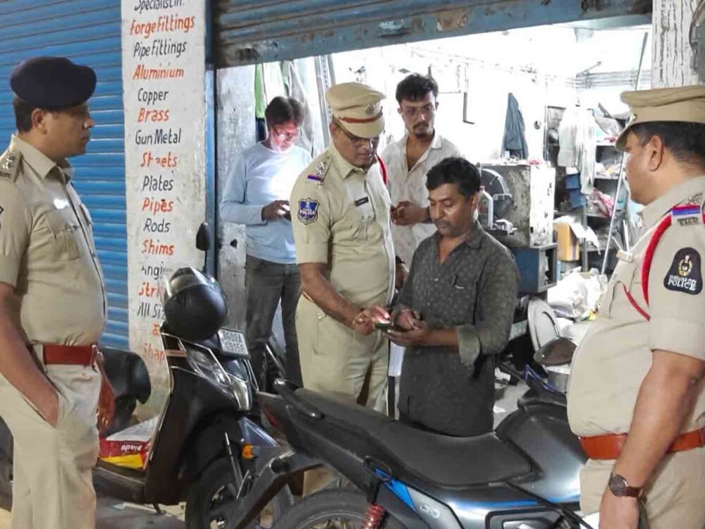 Hyderabad Police Crack Down on Illegal Liquor and Ganja