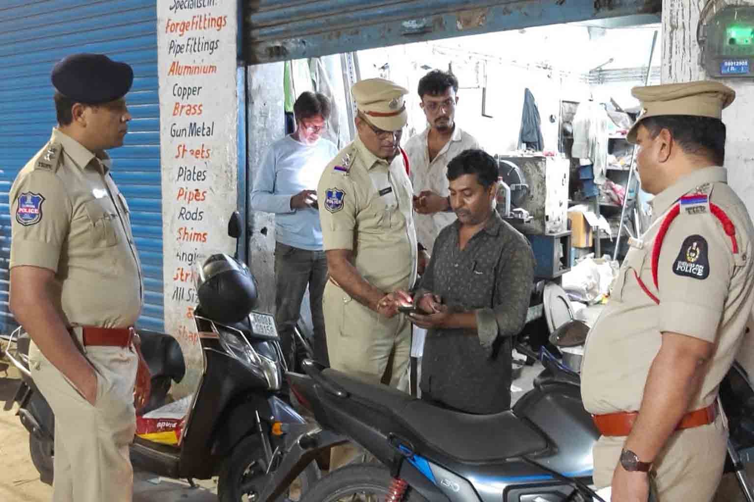 Hyderabad Police Crack Down on Illegal Liquor and Ganja