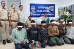 Hyderabad Police have busted a marijuana smuggling