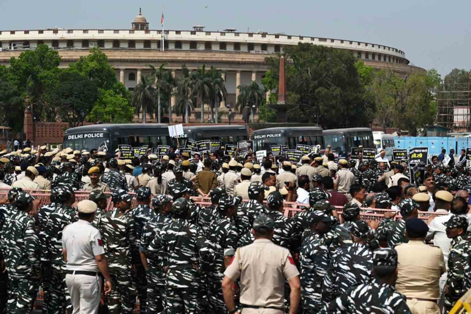 March to Parliament’ Protest Draws Thousands