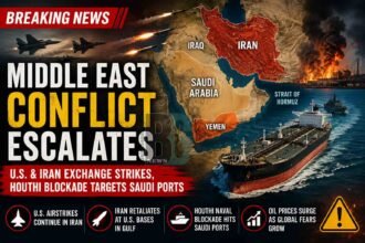 Middle East Conflict Escalates as U.S. and Iran Exchange Strikes