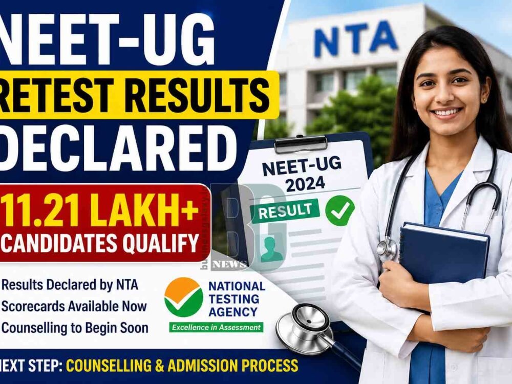 NTA Releases NEET-UG Retest Results