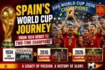 Spain's FIFA World Cup Journey