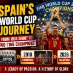 Spain's FIFA World Cup Journey