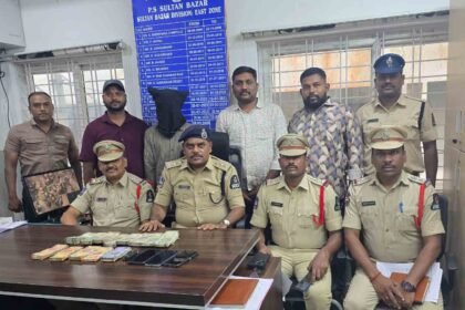 Sultan Bazar Police Arrest Driver for ₹5.5 Lakh Theft