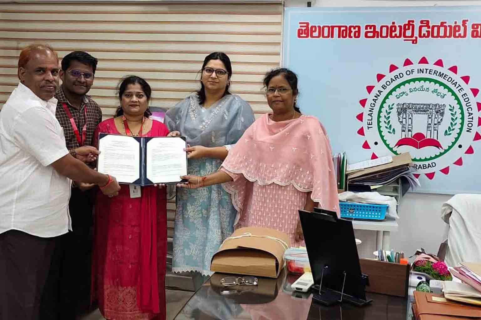 Telangana Intermediate Education Department Partners