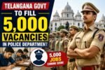 Telangana police recruitment announcement