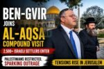 Tensions rise in Jerusalem compound