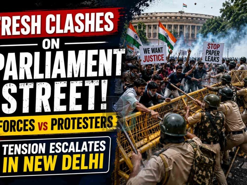 Tensions rise in New Delhi protests