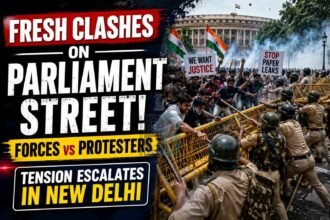Tensions rise in New Delhi protests