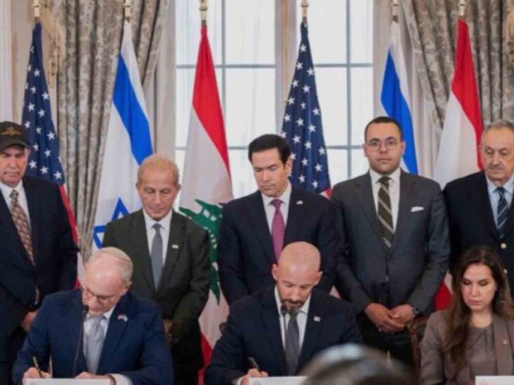 US Brokered Lebanon Israel Framework