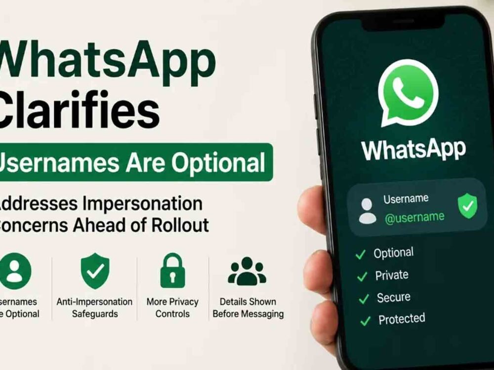 WhatsApp username features