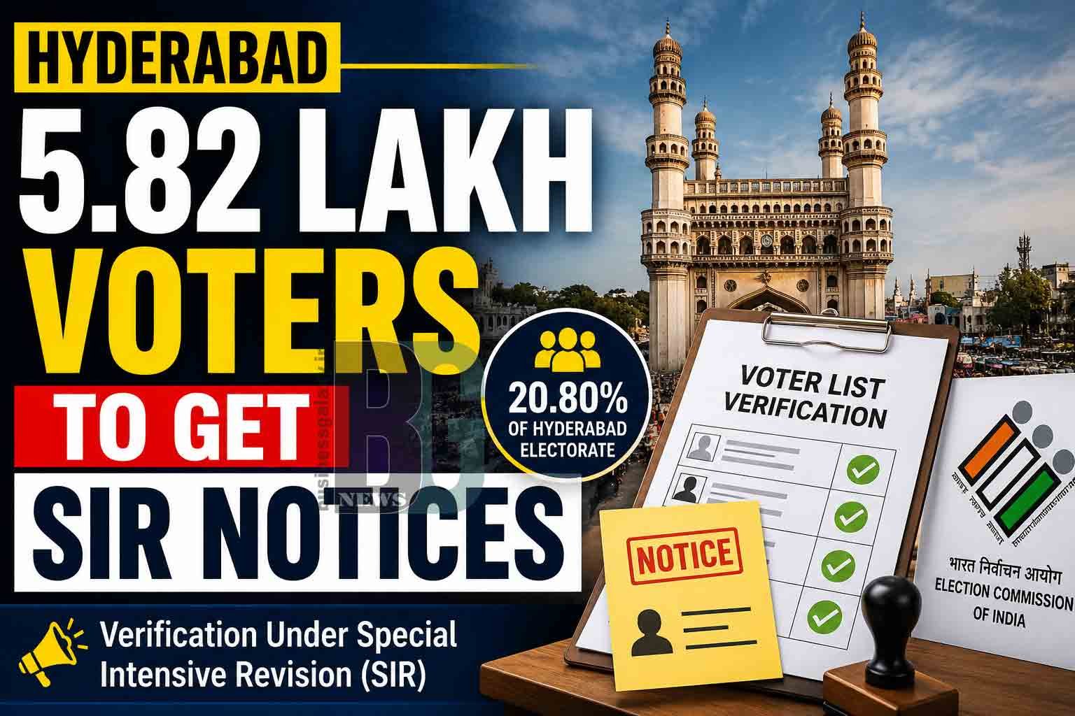5.82 Lakh Unmapped Voters Under SIR