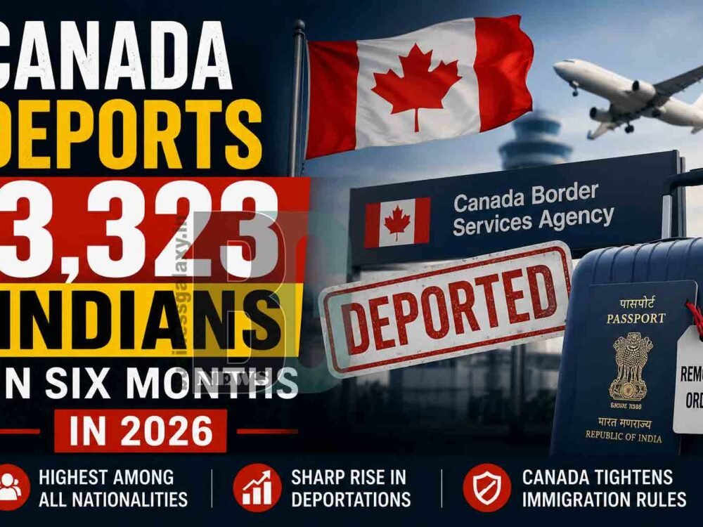 Canada Deports 3,323 Indians in Six Months