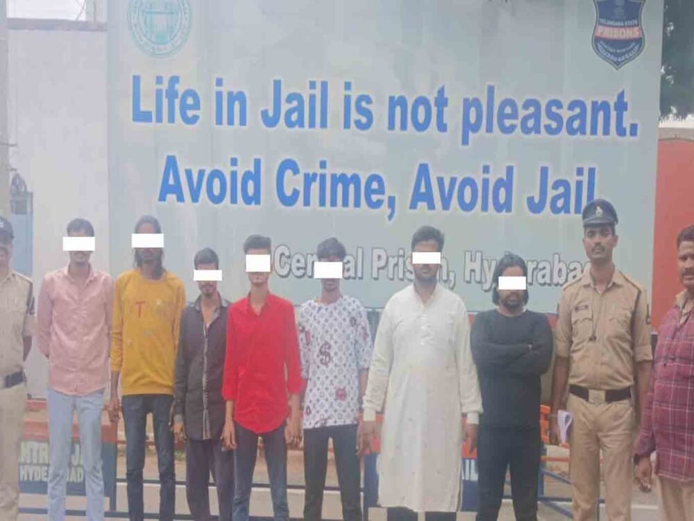 Falaknuma Police Crack Down on Anti Social Elements
