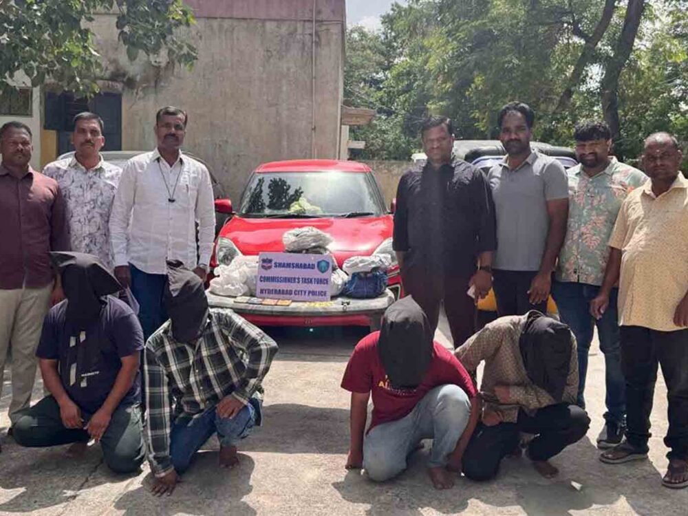 Four Member Gang Arrested in Hyderabad