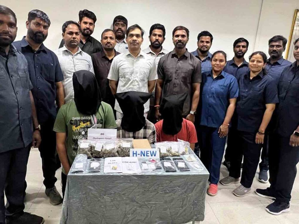Hyderabad Police Bust Drug Racket,