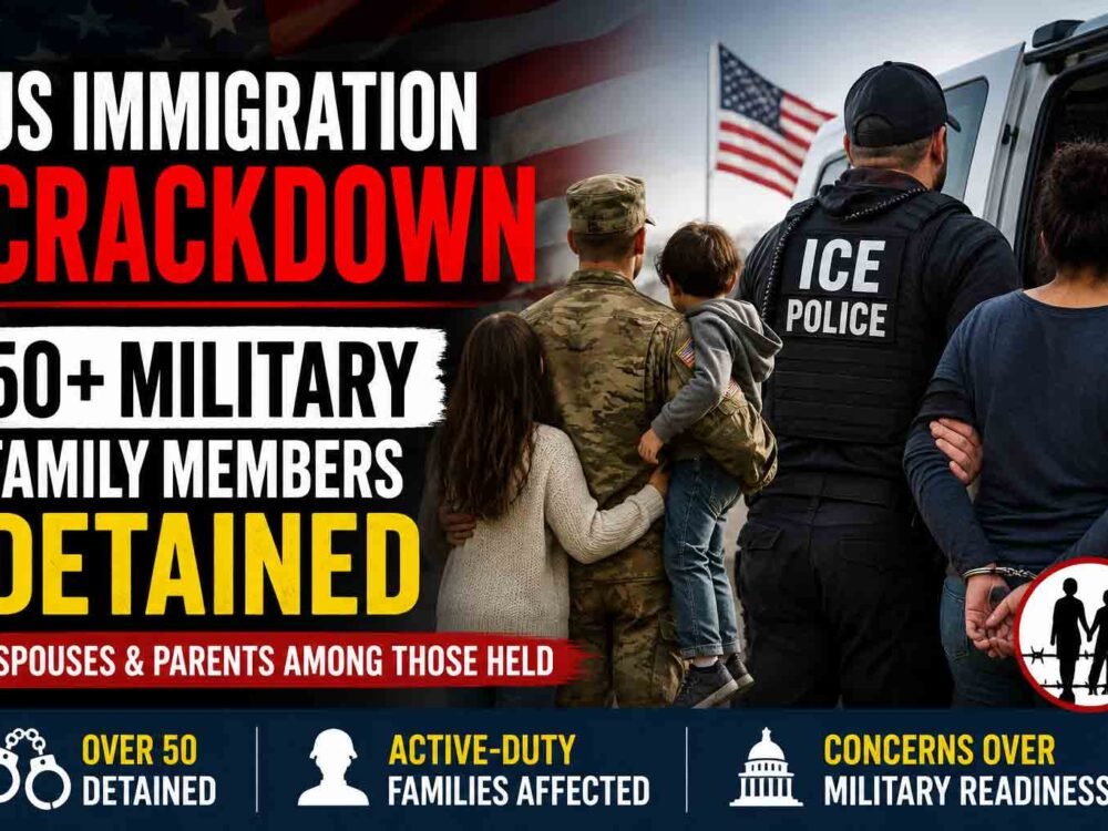 Immigration Crackdown Military Families Detained